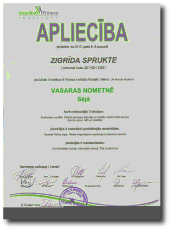 Veselības un fitnesa meistarklases
